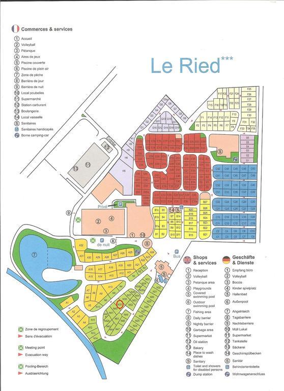 Camping Du Ried Boofzheim Buitenkant foto